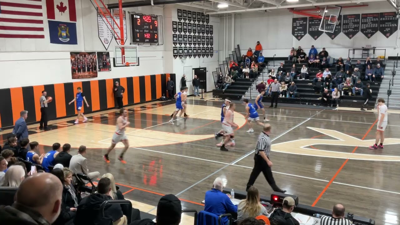 Newberry Varsity Boys Basketball vs. Brimley District Semifinals 