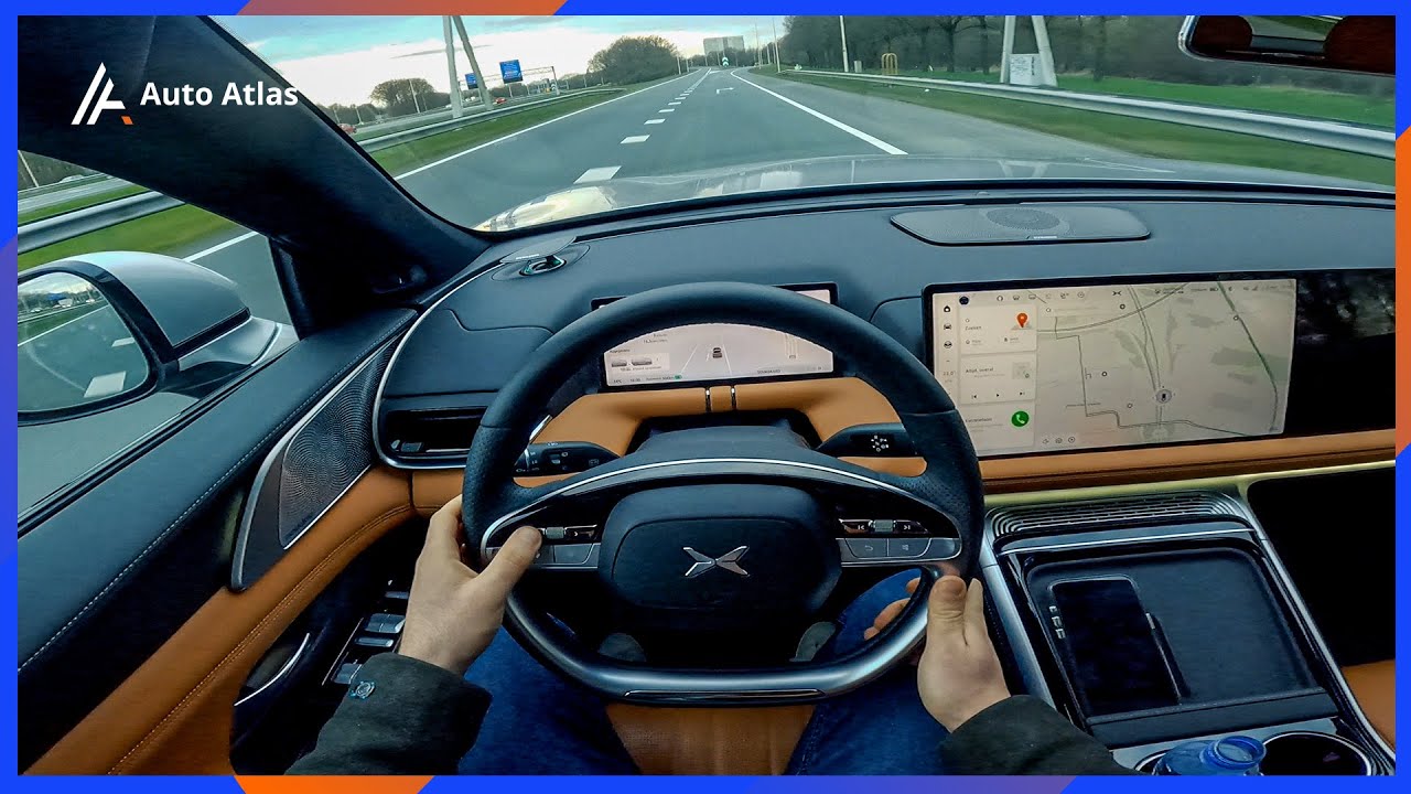 Тихая прогулка и дневной тест-драйв - XPENG G9 POV