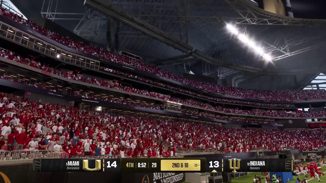 Miami vs Indiana national championship