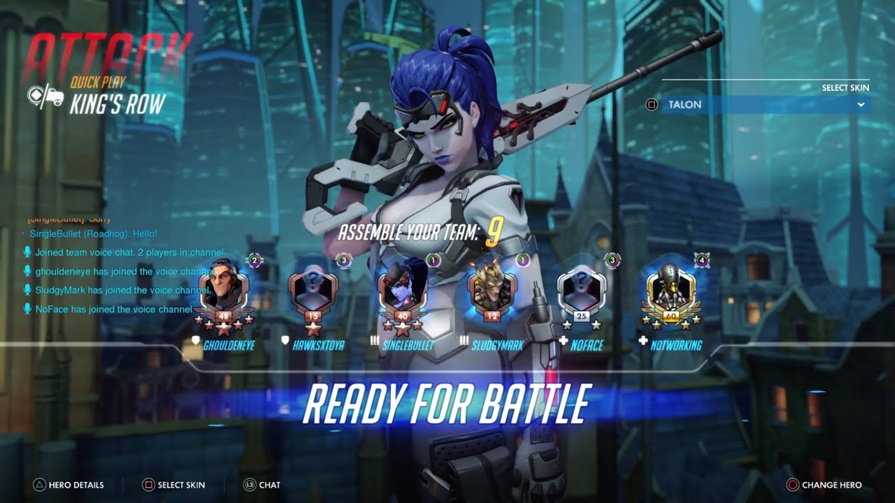 Overwatch Widowmaker Gameplay No Commentary) (Ps5) (1080p)