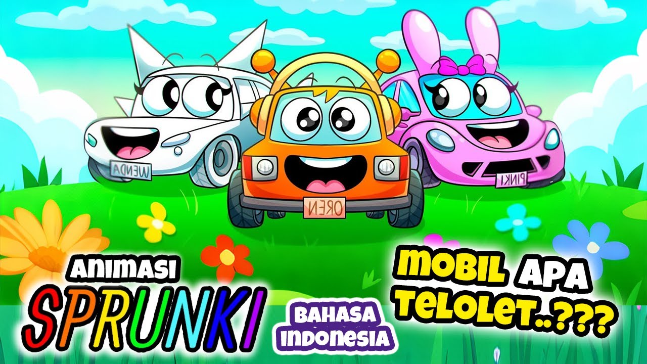 SPRUNKI TAPI MOBIL🚙🚗🚕 Animasi Sprunki Bahasa Indonesia