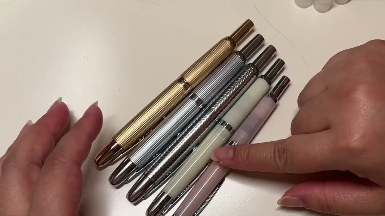 Перьевая ручка JinHao 10 и 20 с кнопкой включения