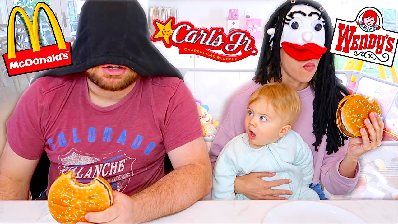 BLIND FAST FOOD TASTING CHALLENGE!