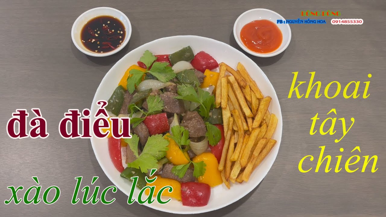 PHI LÊ ĐÀ ĐIỂU XÀO LÚC LẮC | MÓN NGON TỪ ĐÀ ĐIỂU #món_ngon_mỗi_ngày