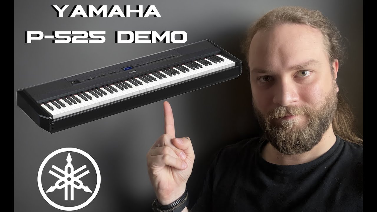 Yamaha P-525 Demo | No Talking |