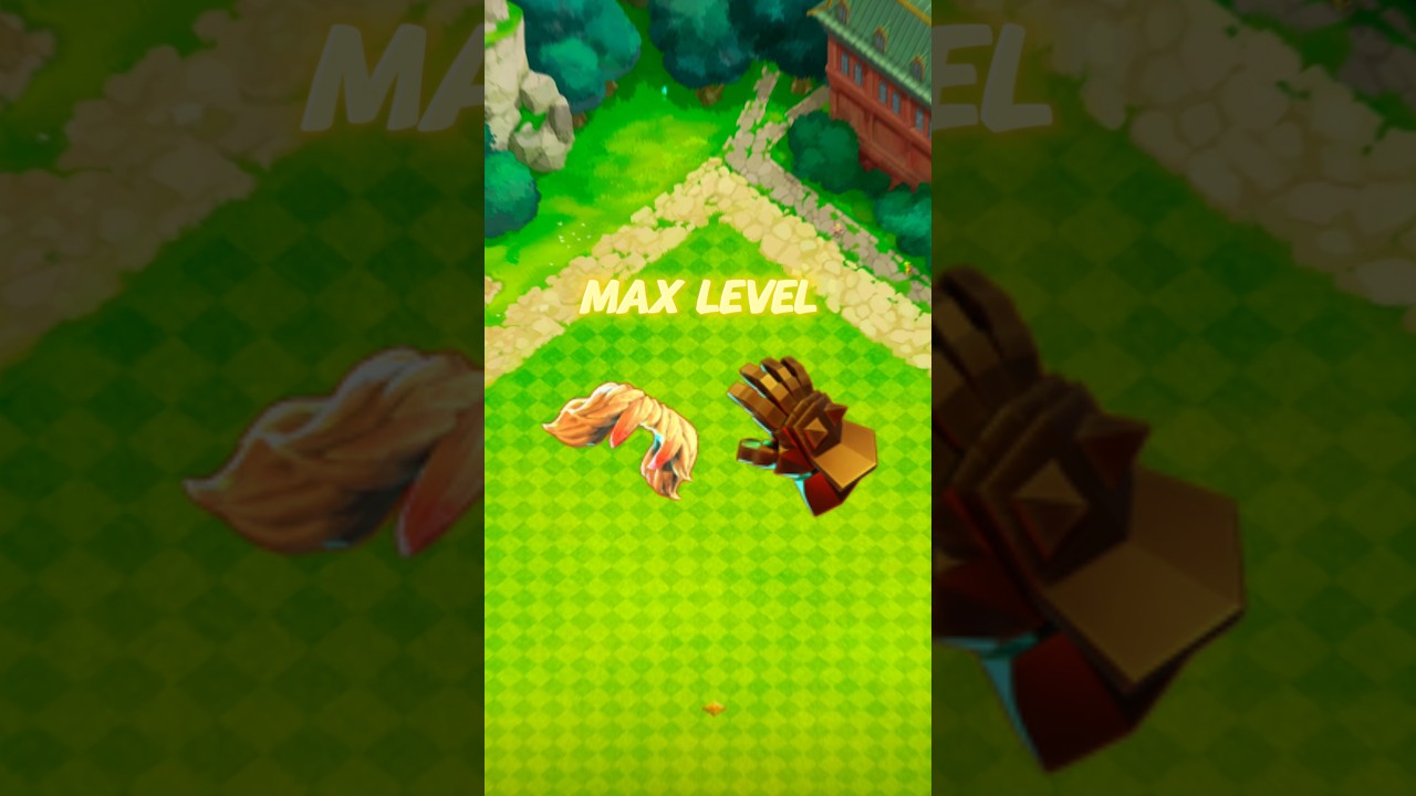 level 100 archer queen vs  Level 1 barbarian king and max level equipment#clashofclans #queenvsking