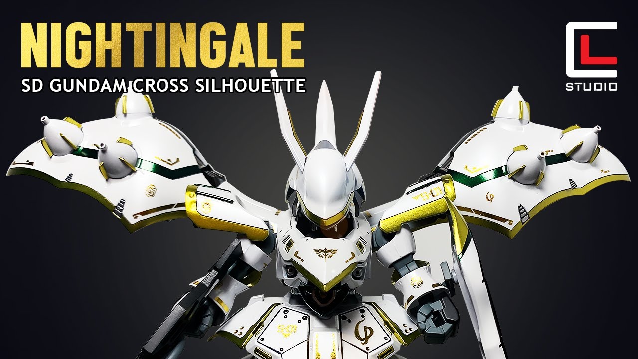 [CUSTOM GUNPLA] SDCS NIGHTINGALE Ver. PEARL WHITE.