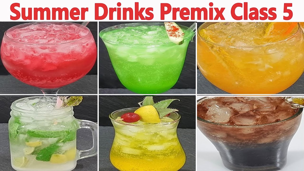 Summer Drinks Premix Class 5 | Manisha Bharani Kitchen
