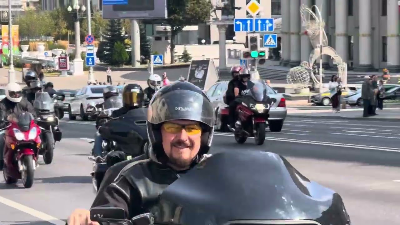 Парад байкеров.H.O.G.Rally  Minsk 2025