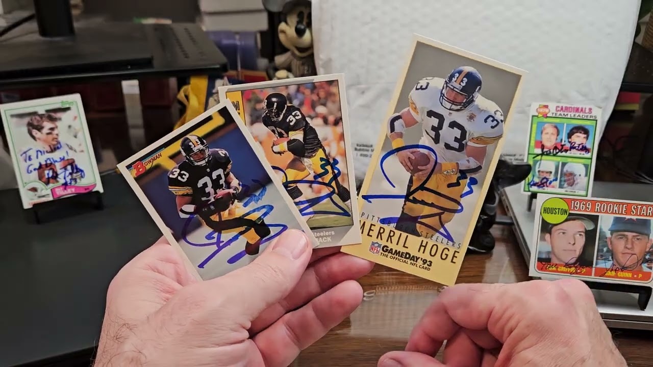 TTM #642 7 Returns! Two NFL HOF Rookies! Signed JFK Book! Vintage Autographs!