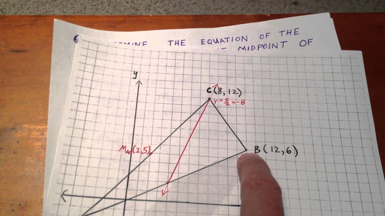 Determine the Centroid of a Triangle
