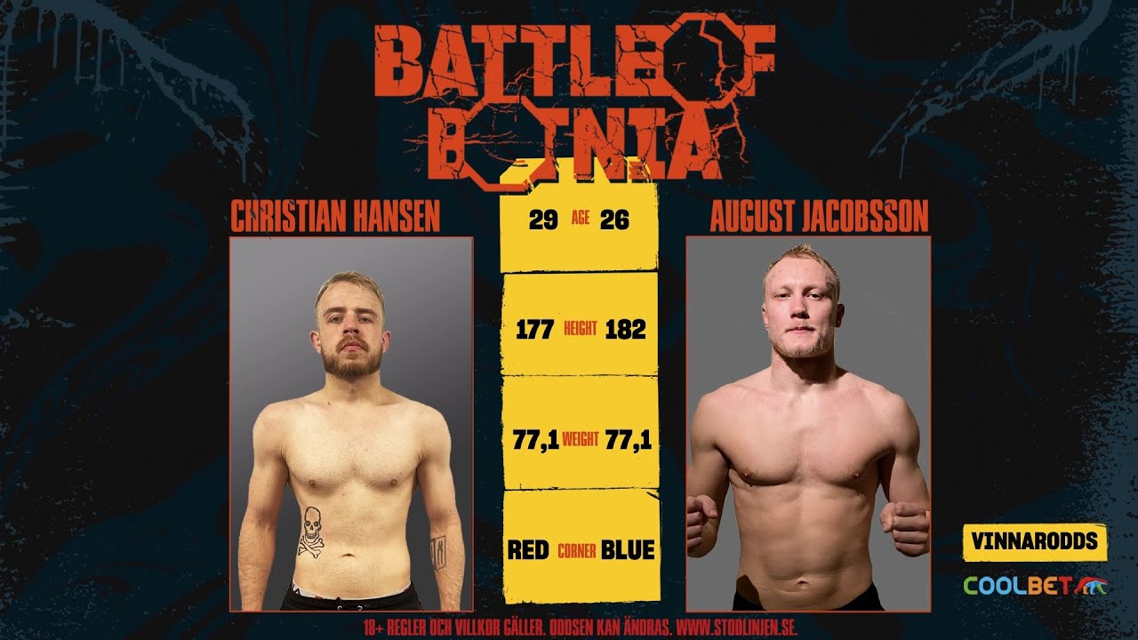 Battle of Botnia 8 Christian Hansen vs. August Jacobsson