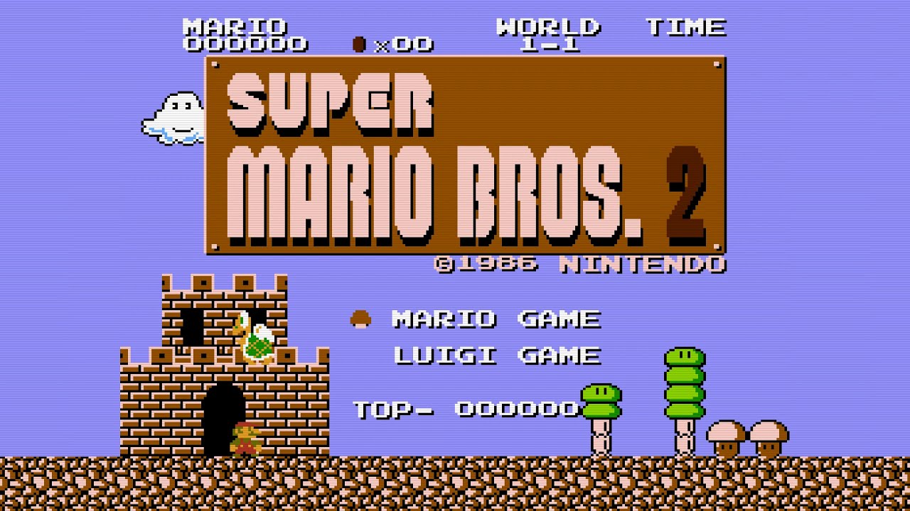 Super Mario Bros. 2 (JAP) 【Longplay】