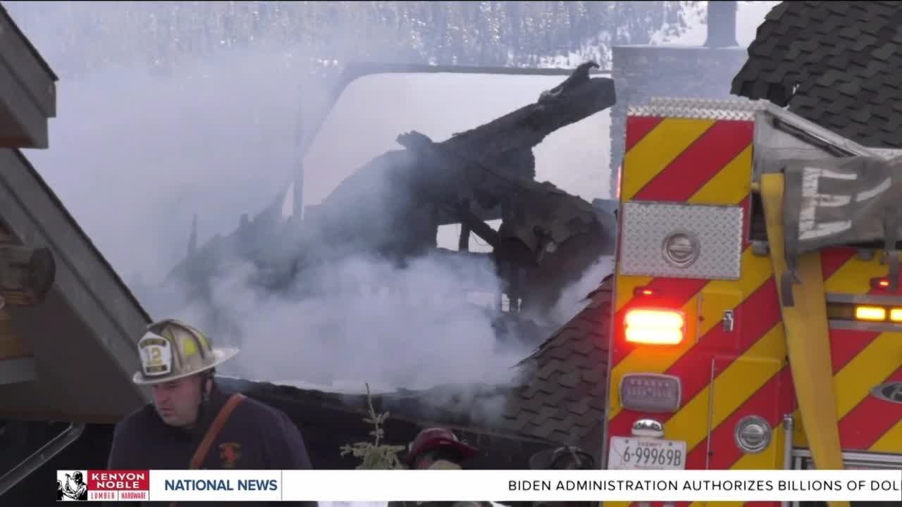 Crews respond to house explosion, fire in Big Sky
