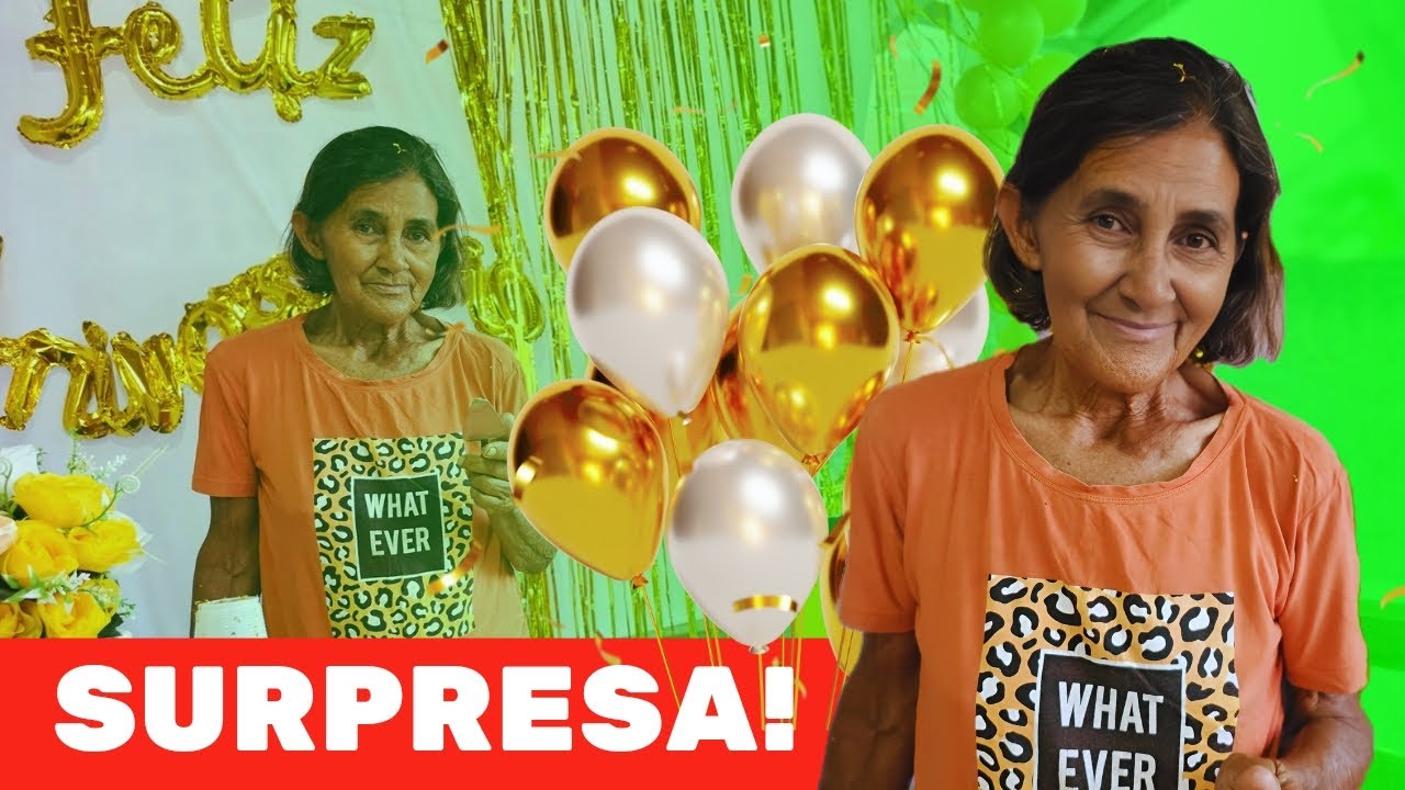 SURPRESA DE ANIVERSÁRIO PARA DONA ELVIRA E PRESENTES ESPECIAIS💜
