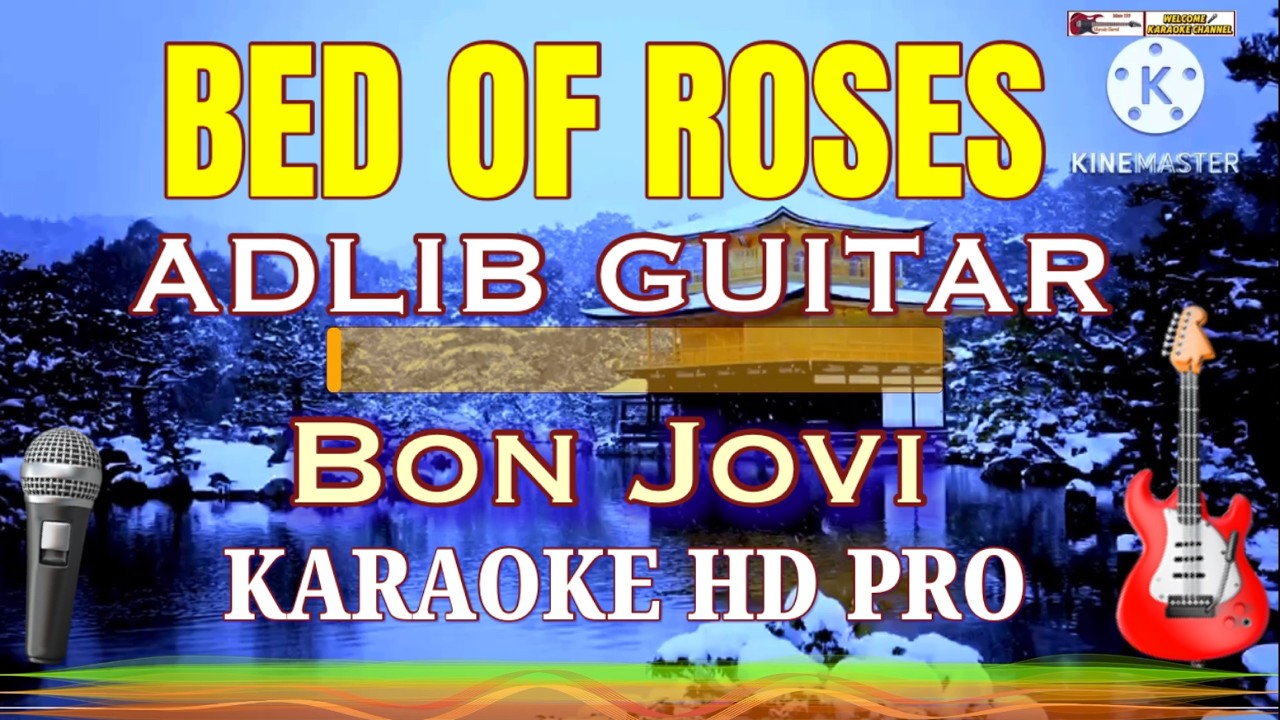 BED OF ROSES [ ADLIB GUITAR ] BON JOVI