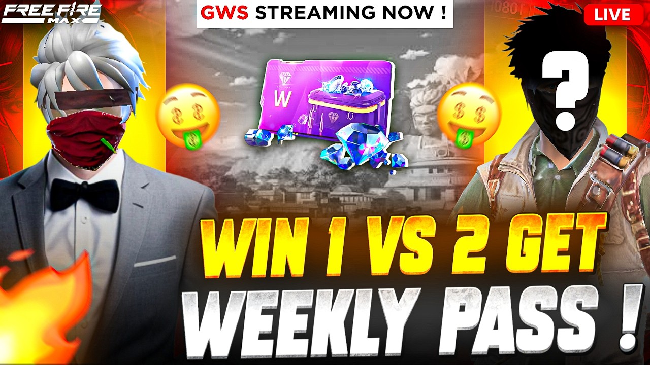 🥳WEEKLY MEMBERSHIP GIVEAWAY🤑 - SURYA IS BACK🔥 #fflive #giveaway