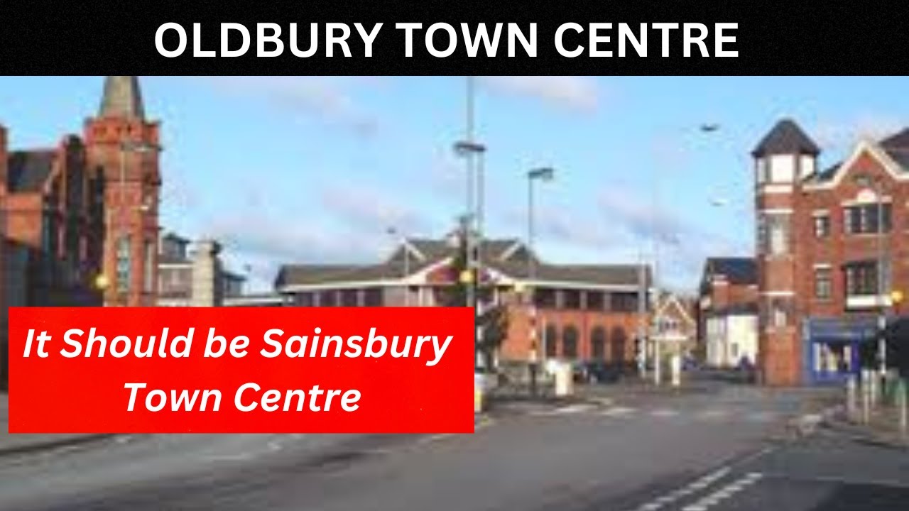 OLDBURY TOWN CENTRE, Practically nothing left after the 60s/70s Bulldozer