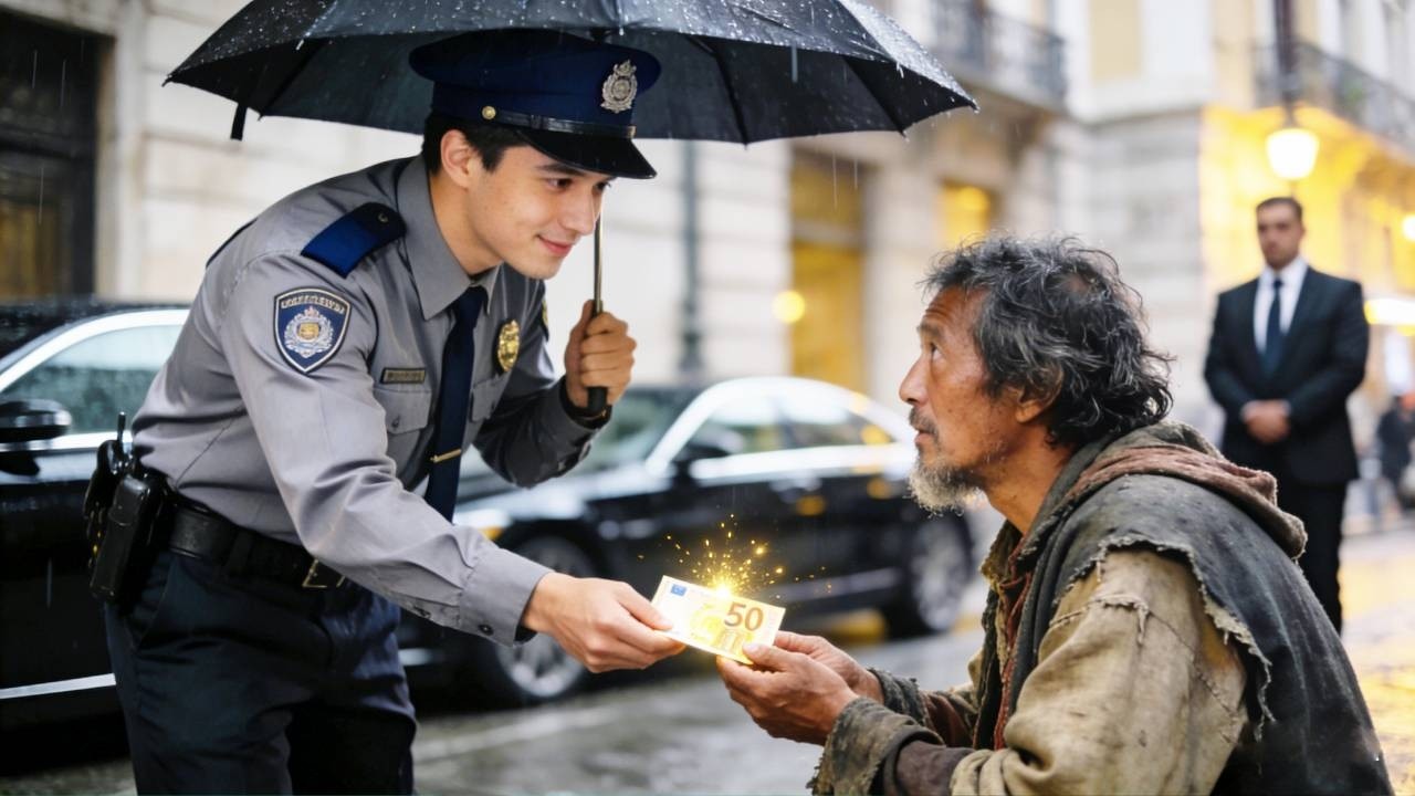 Di 50 pesos a un mendigo. ¡Al instante, heredé billones! De la calle al trono en un segundo.