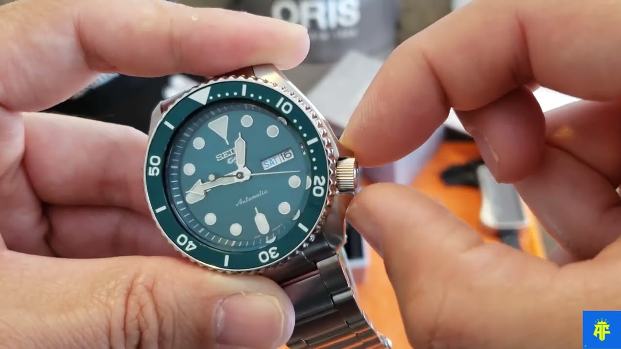 The Green Beast.  Seiko 5 sport SRPD61 review.