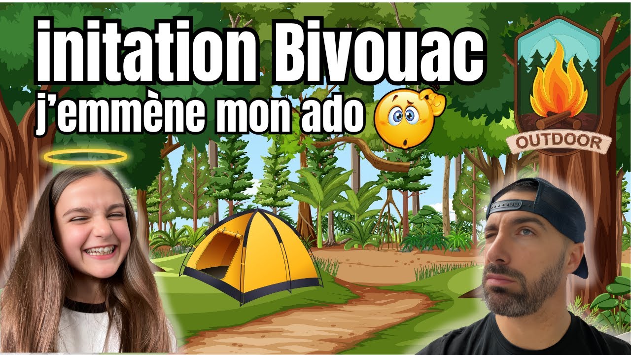 trek et bivouac🏕️ [EPISODE 6] initiation bivouac⛺️reportage &laquo;&nbsp;inside&nbsp;&raquo; 🎥