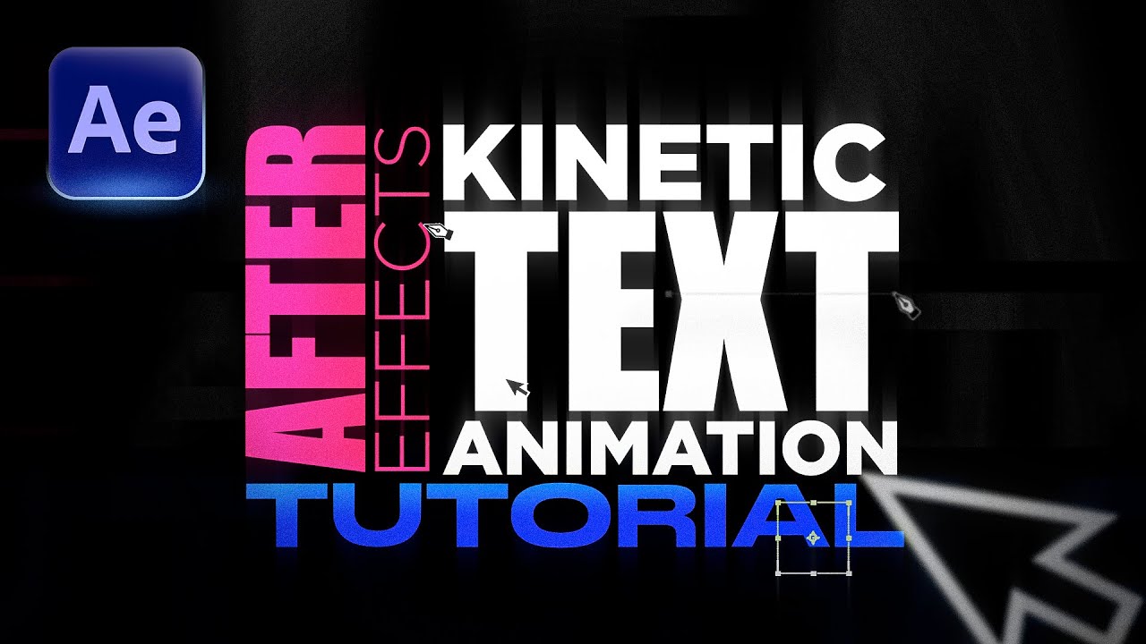 Kinetic Typography in After Effects! | After Effects Tutorial (How to)