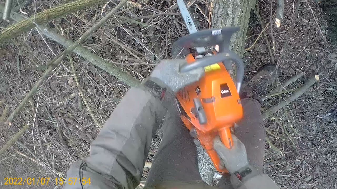 Lider / Handy RG 4114 w akcji, okrzesywanie i przerzynka.