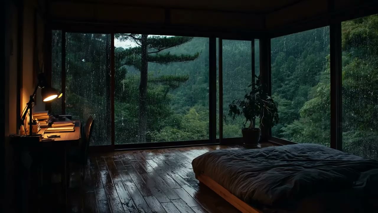 Rain Sounds for Deep Sleep and Relaxing Mindful Meditation