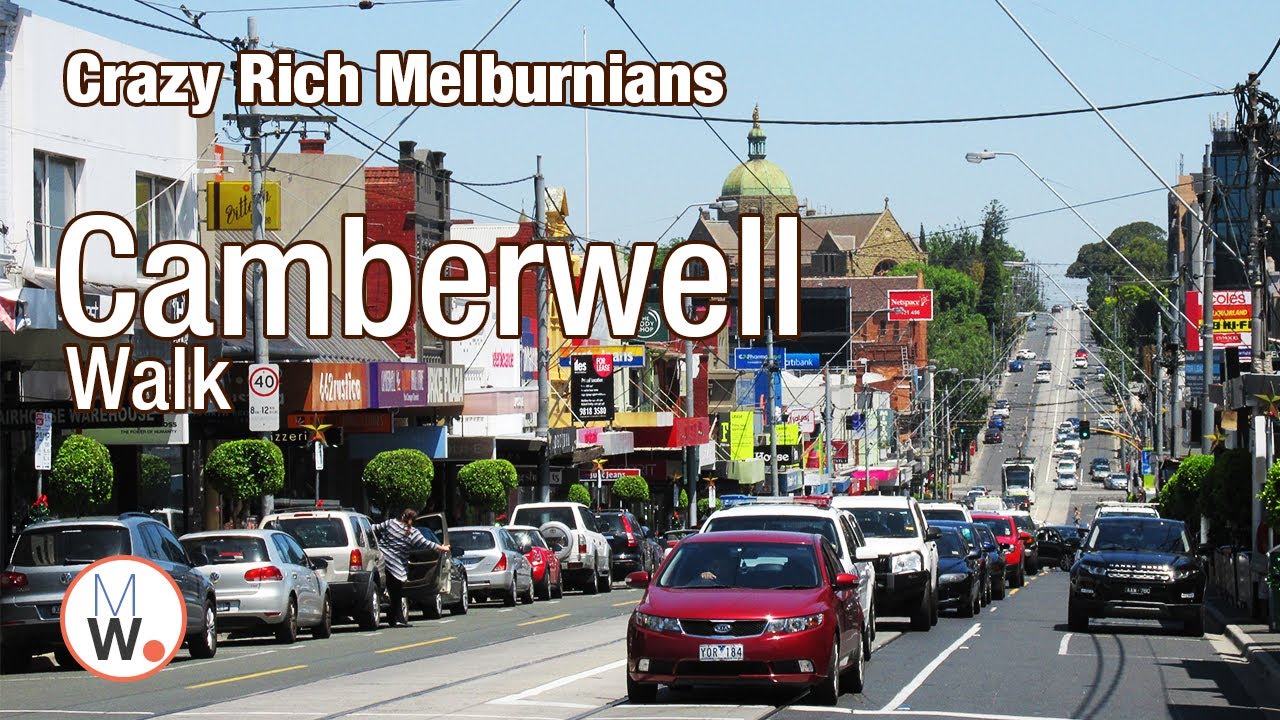 Crazy Rich Melburnian Suburbs: Walk through Camberwell 🚶‍♀️ (where the 5% live!)【4K】