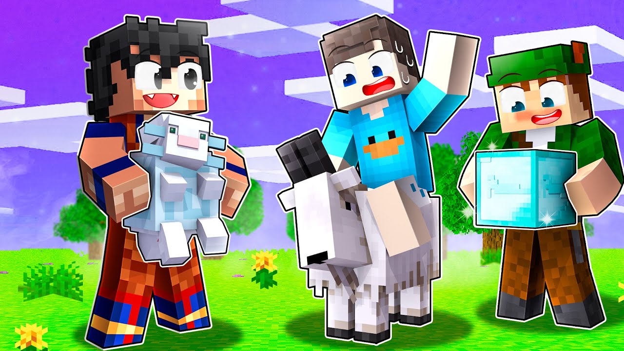 ENCONTRAMOS NOVOS ANIMAIS NA VERSÃO NOVA!! MINECRAFT ERA DA REDSTONE #48