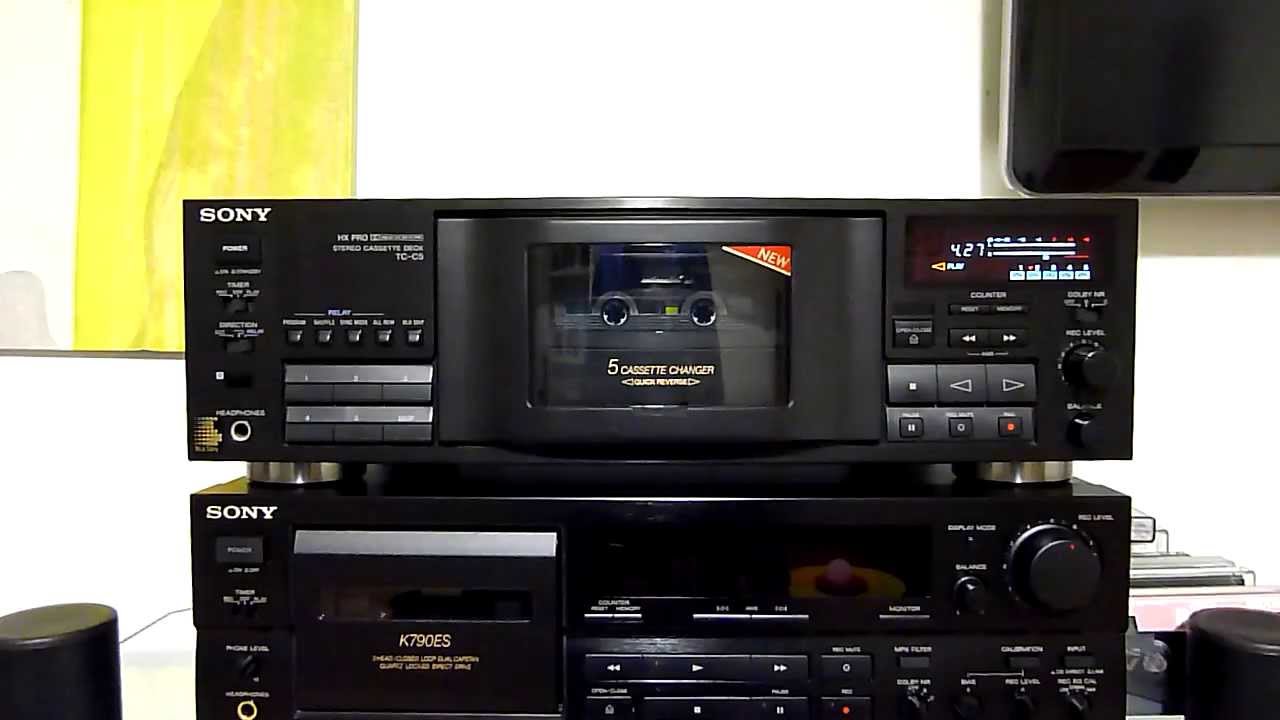 SONY TC-C5   5 x Cassette Changer