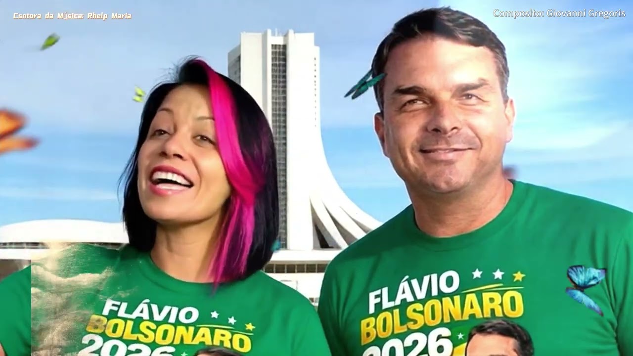 Música: Flavio Bolsonaro 2026,  nas urnas  4k