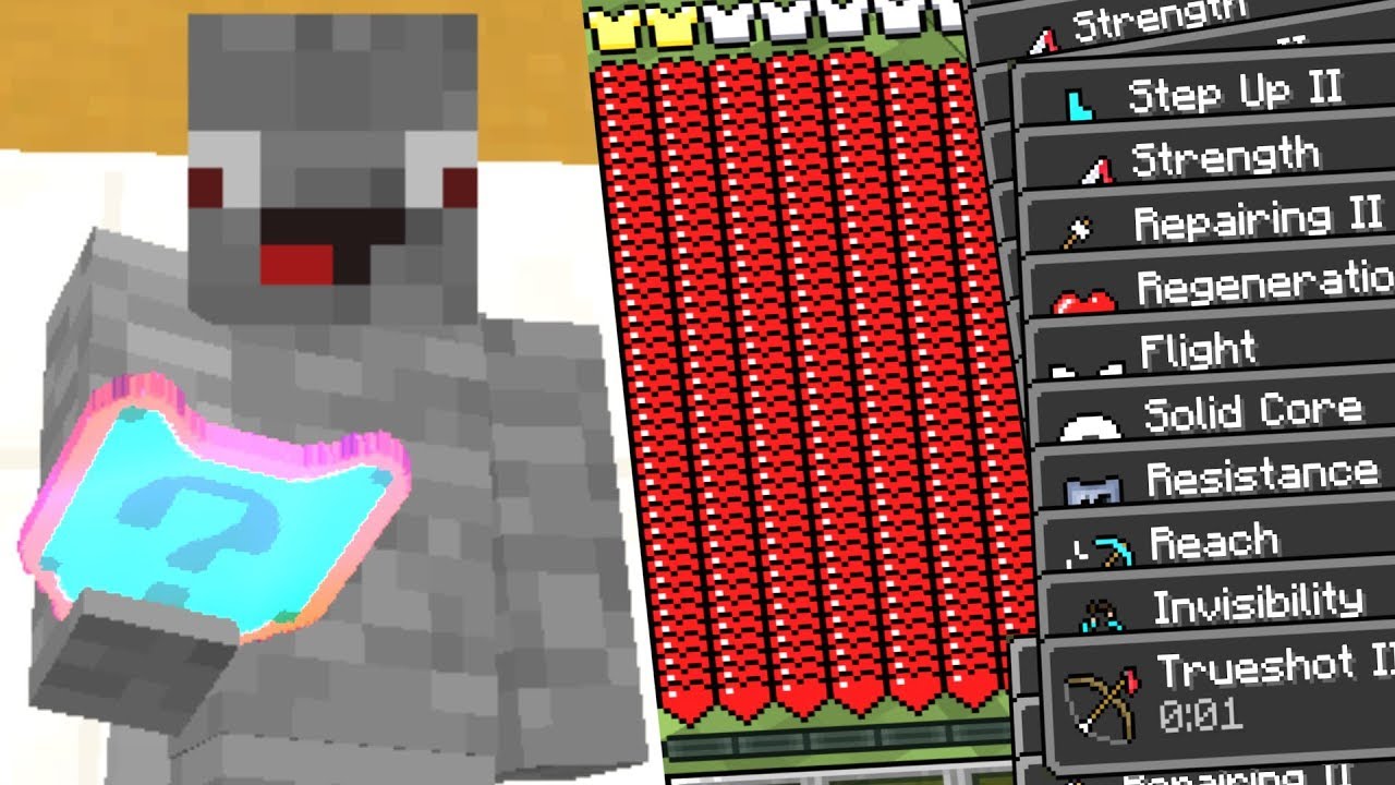 Dieses eine ITEM gibt dir 999+ HERZEN & 999+ EFFEKTE!!.. Minecraft LUCKY BLOCK BATTLE BEDWARS