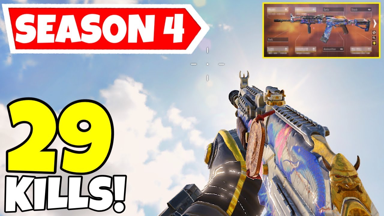 *NEW* BEST AK47 CUSTOM LOADOUT FOR SEASON 4 IN CALL OF DUTY MOBILE BATTLE ROYALE!
