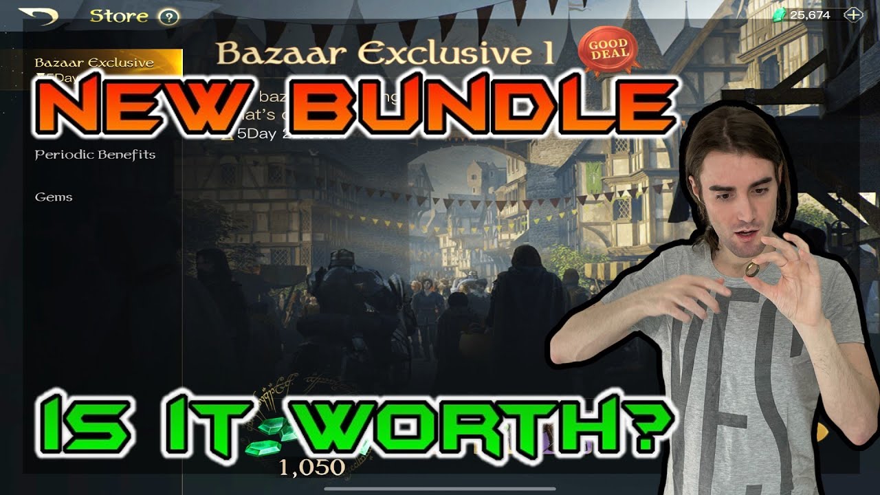 BAZAAR EXCLUSIVE - NEW EVENT + CHEST OPENING - LOTR: RISE TO WAR