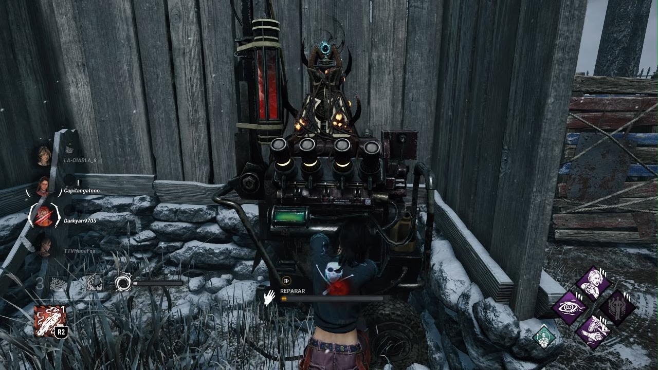 Dead by Daylight_Vs cazadora