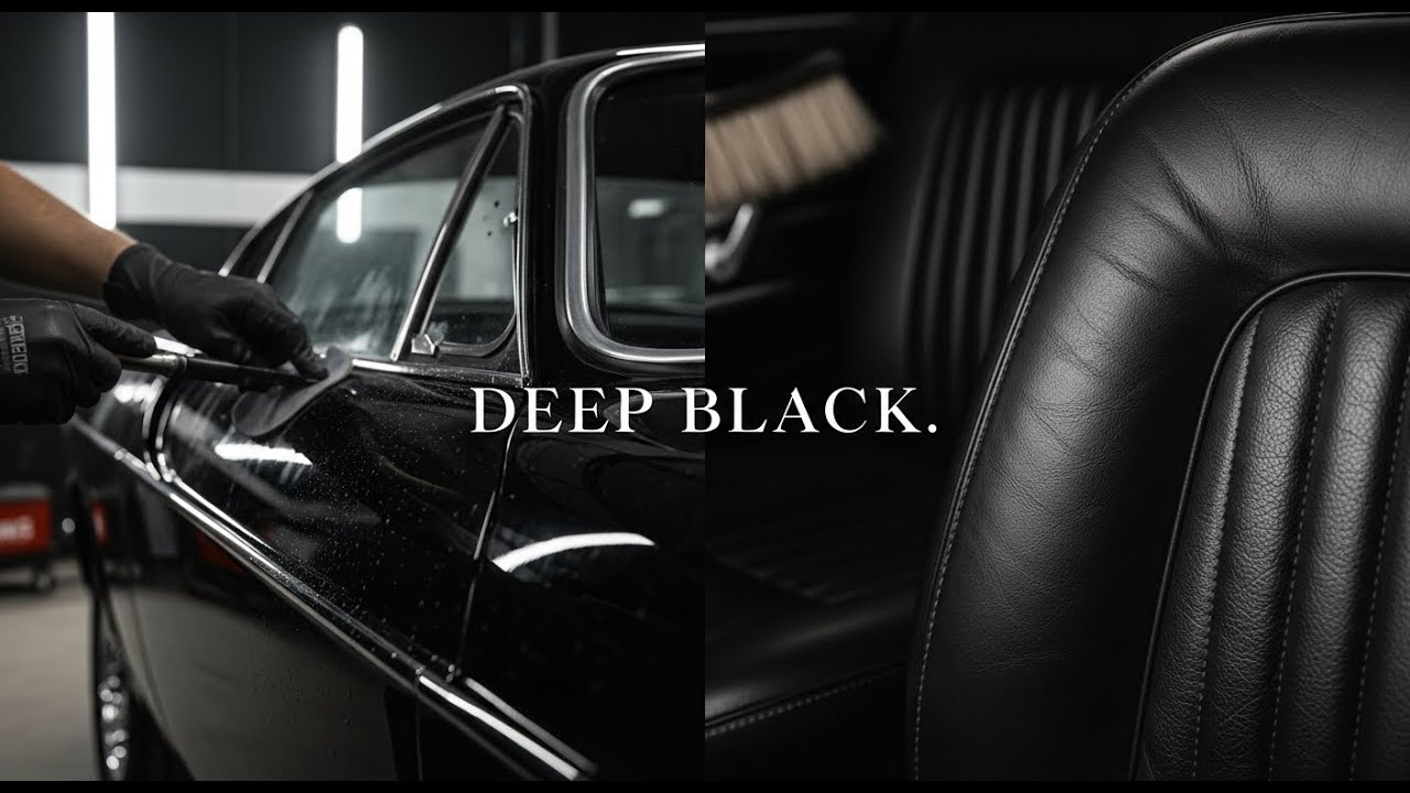 DEEP BLACK PERFECTION 🖤 1973 Volvo P1800 ES Restoration