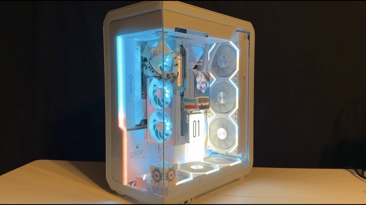 Portal Themed Gaming PC