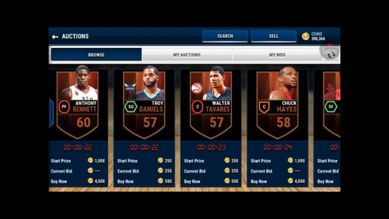 Nba live mobile top 3 elite player glitch