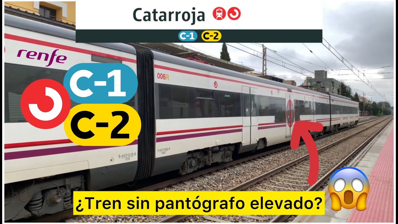 [4K] ESTOY GRABANDO Y PASA ESTO! Circulaciones Renfe Catarroja C-1 C-2 MD LD