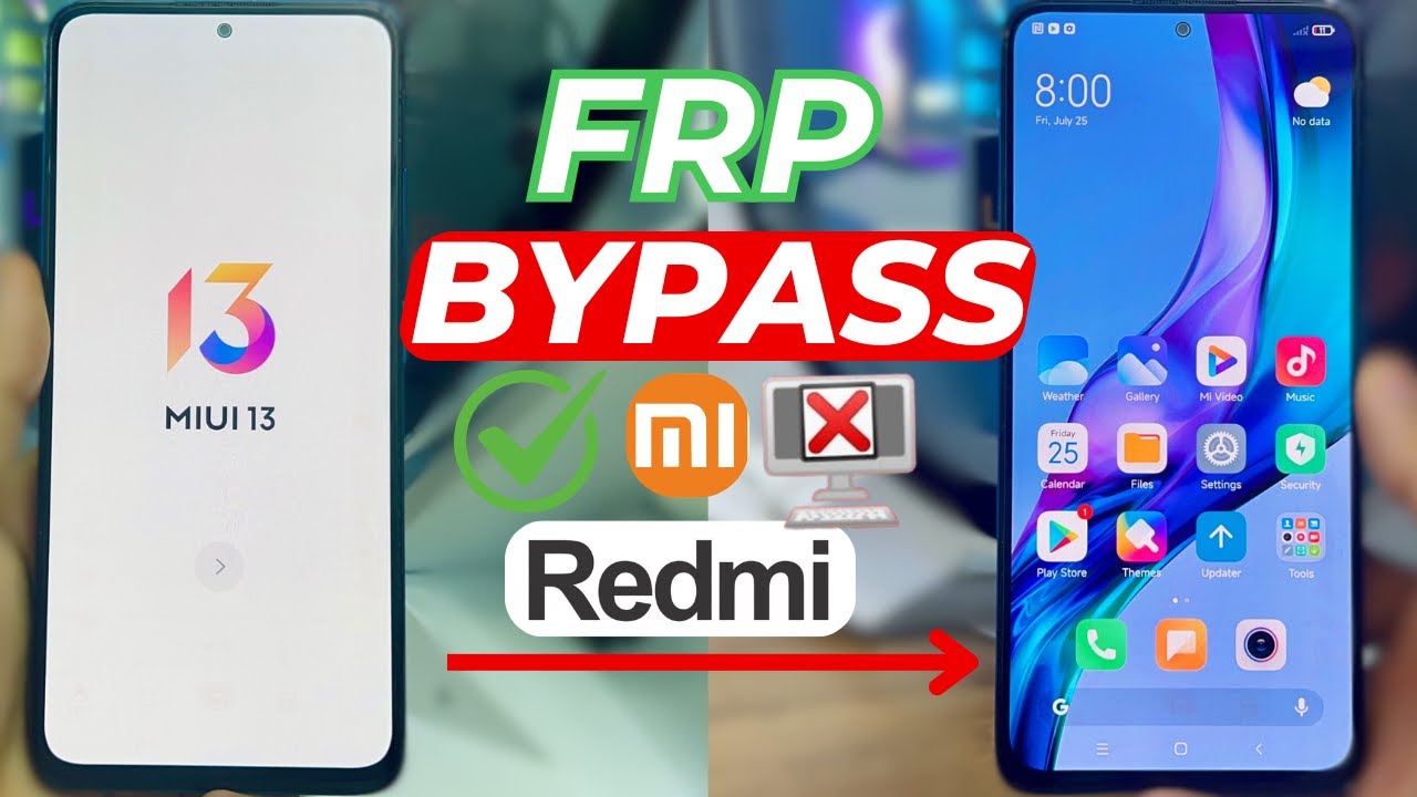 Redmi Note 11 Pro Google/Frp Bypass Without Pc