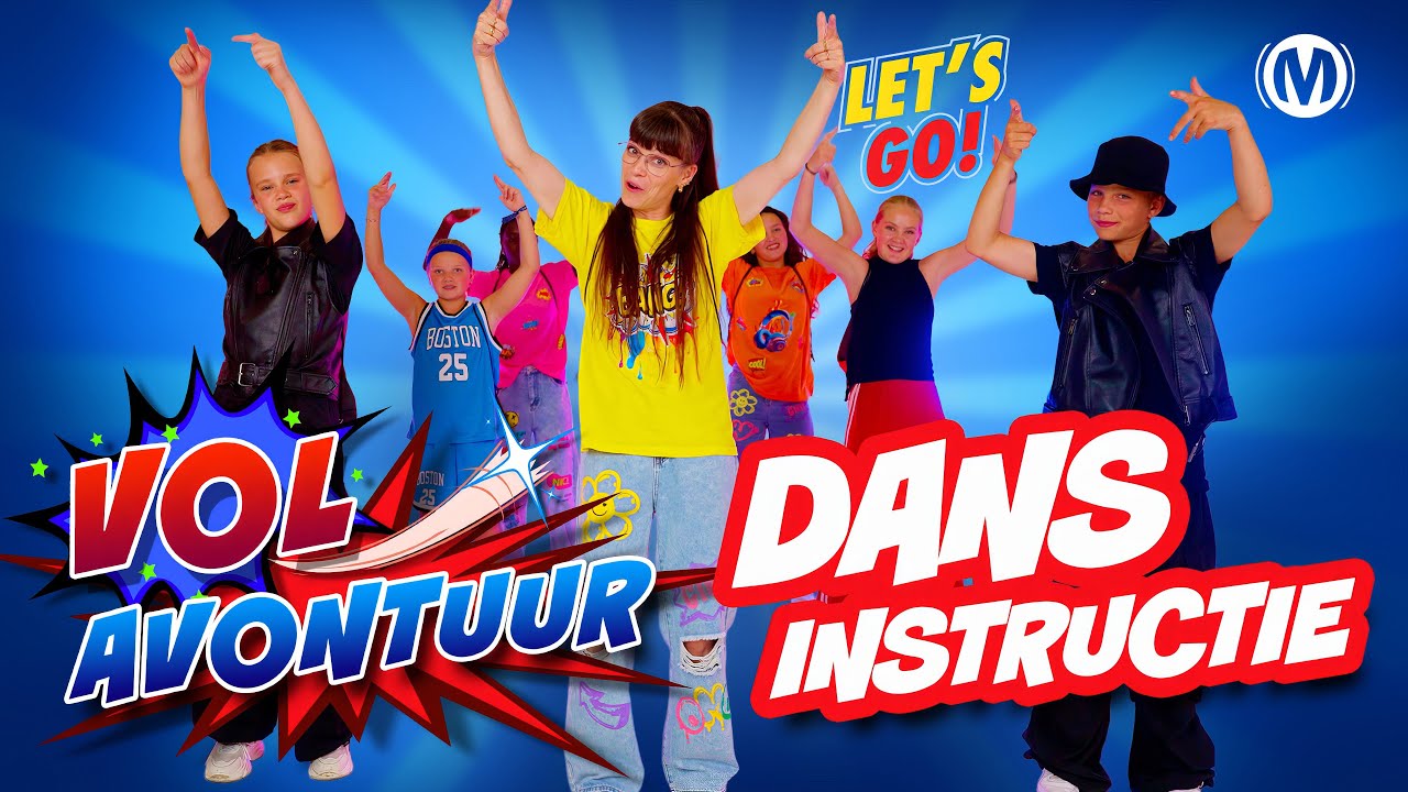 VOL AVONTUUR (Let's Go!) // Dans Instructie // Kinderboekenweek 2025