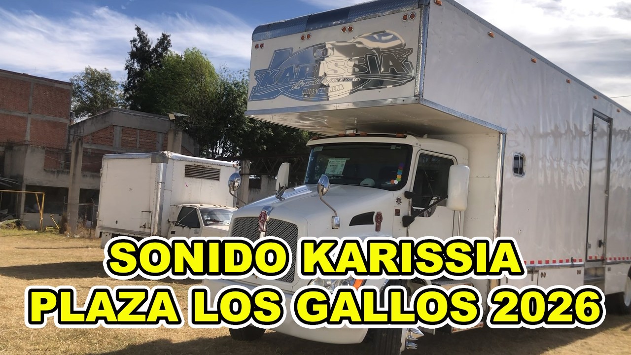 La producción de sonido KARISSIA en plaza los gallos