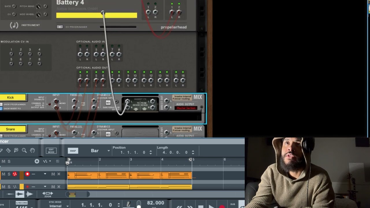 Reason Tutorial: Setting up Sidechain Compression