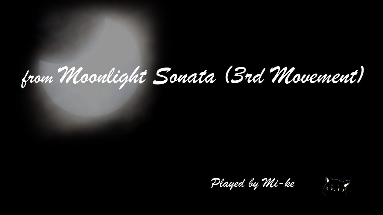 from Moonlight Sonata 3rd Movement - Beethoven - Pocket Sax - Xaphoon - み家 Mi-ke (Michi plays)
