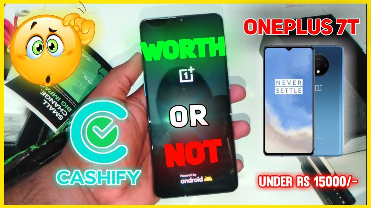 Unboxing OnePlus 7T Bought from Cashify - Is It Worth It? | Ak tech tamil