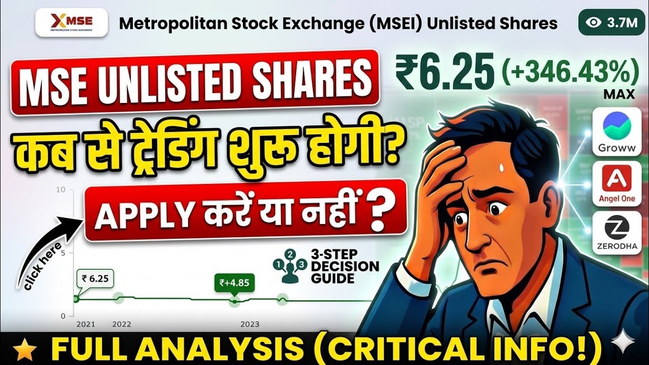 🔥MSE Exchange Big Update! Trading कब से चालू होगी? Msei latest news|Mse Exchange Latest Update 2026