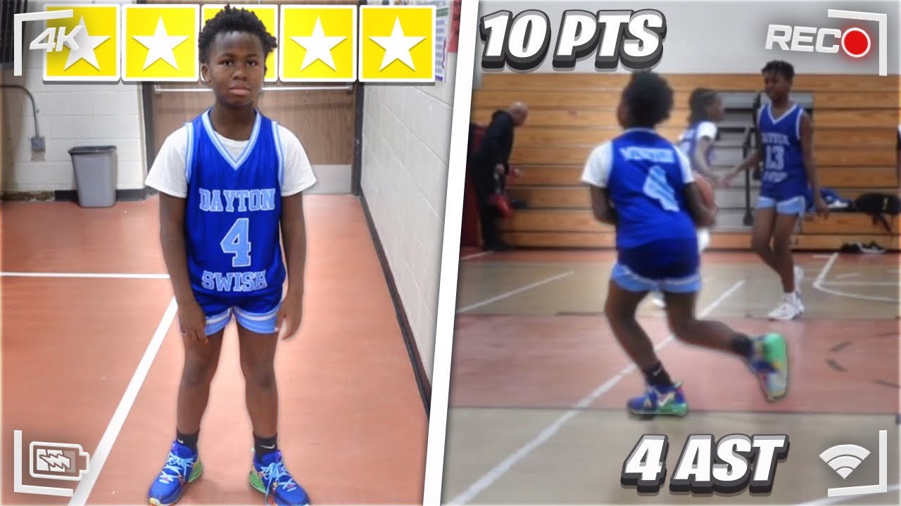 MY LITTLE BROTHER PLAYED IN HIS 1ST BASKETBALL GAME & WENT CRAZY😨