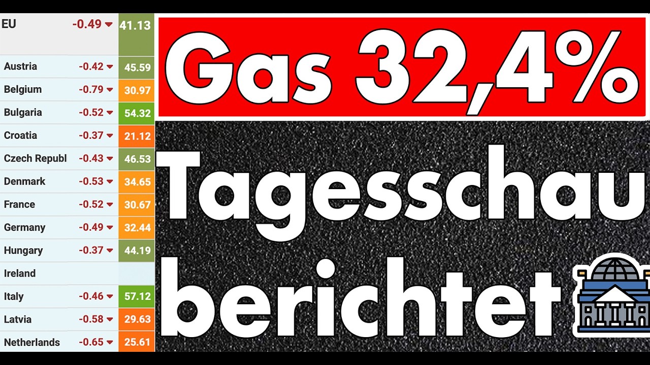 Gasspeicher 32,4%: Tagesschau berichtet, Grüne warnen, Ministerin will Debatte beenden! LNG nimmt ab