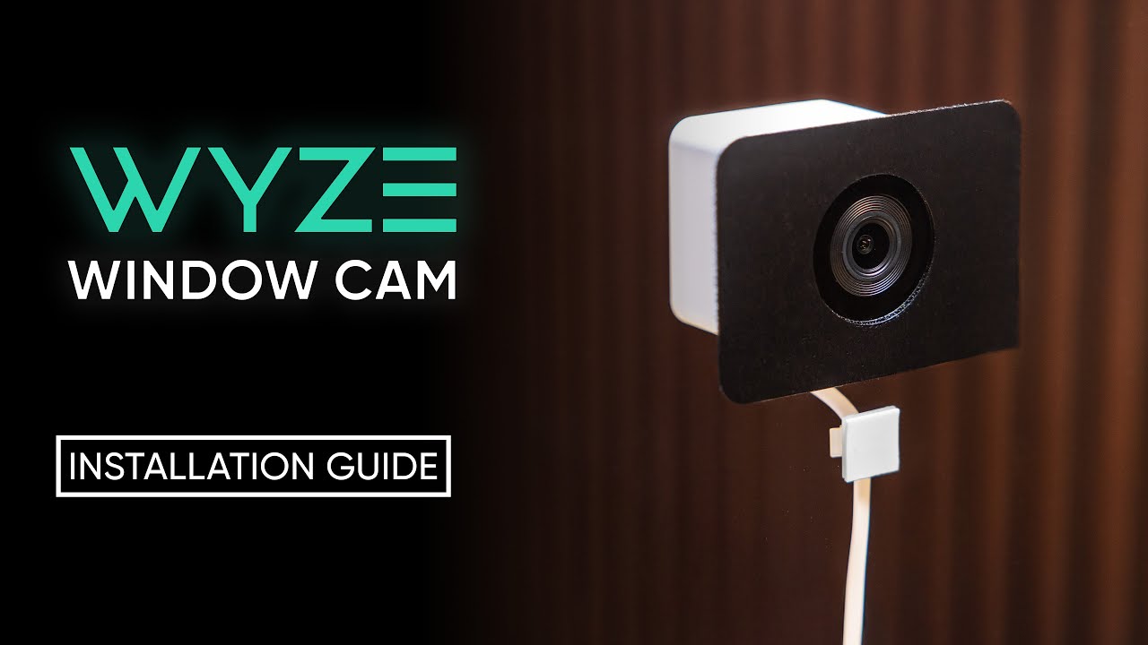 Установка оконной камеры Wyze